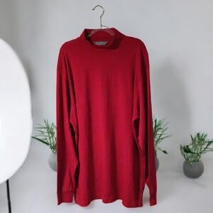 Daniel Cremieux Red Turtleneck Sweater